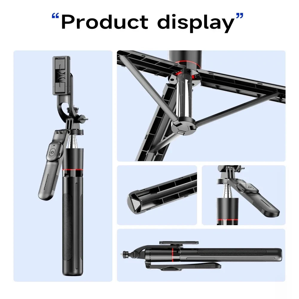 Selfie Stick Tripod with Fill Light