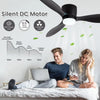 Modern Lighted Ceiling Fan