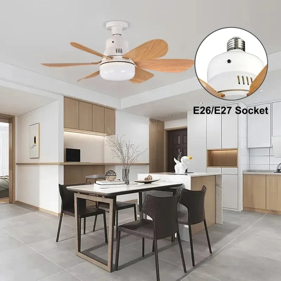 Wireless Remote Ceiling Fan Light