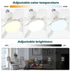 LED Ceiling Fan Light with Remote