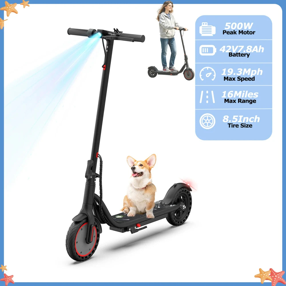 Electric Commuter Scooter with Seat