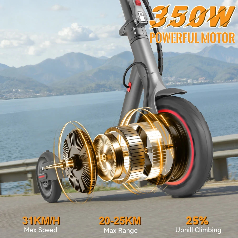 Electric Commuter Scooter with Seat