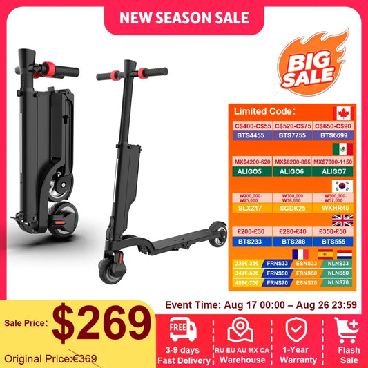 Foldable Electric Commuter Scooter